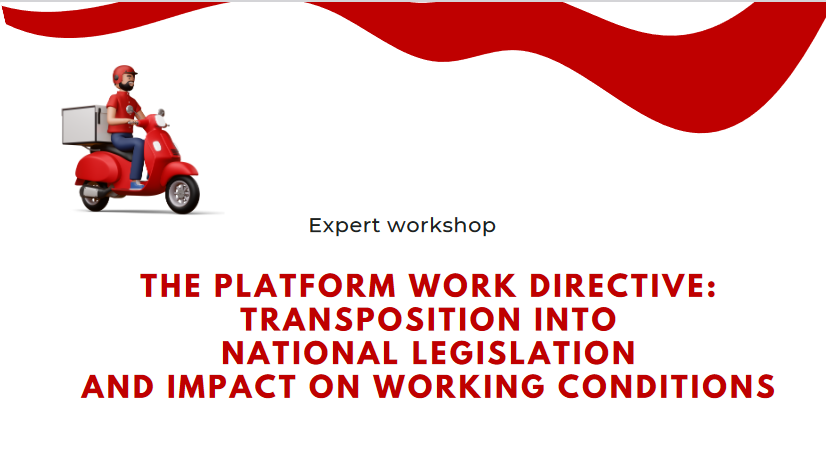 Join the Discussion on the Platform Work Directive: Register Now for the Bratislava Workshop