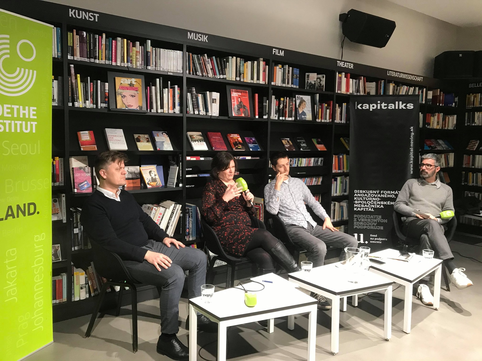 Monika Martišková participated in the discussion about precarious work organized by the Slovak magazin Kapitál