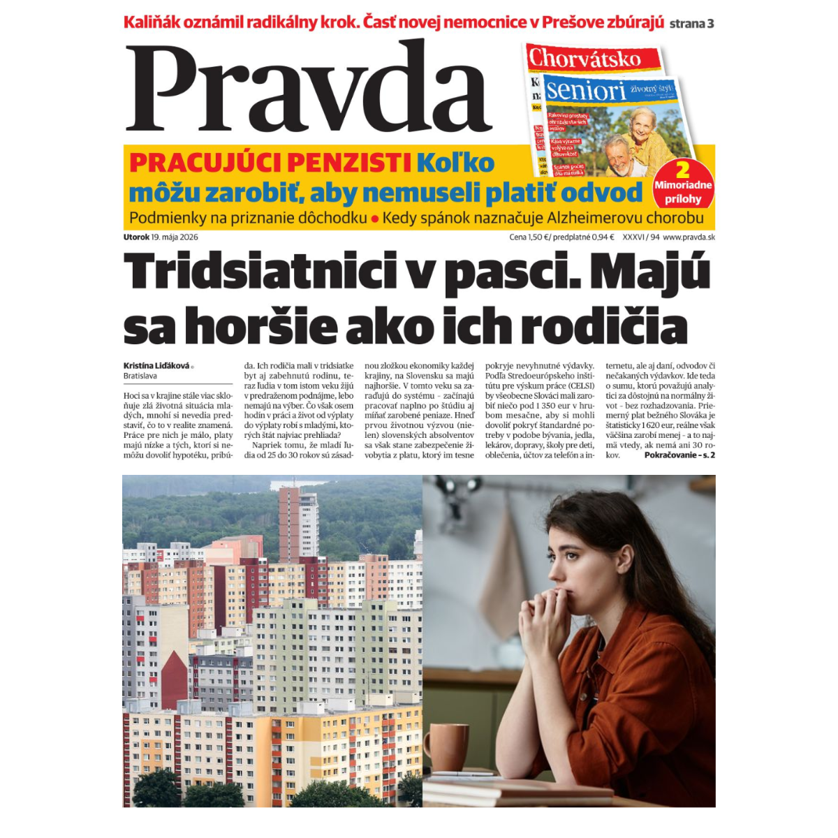 Young people in Slovakia increasingly struggle to achieve a decent standard of living, despite full-time employment
