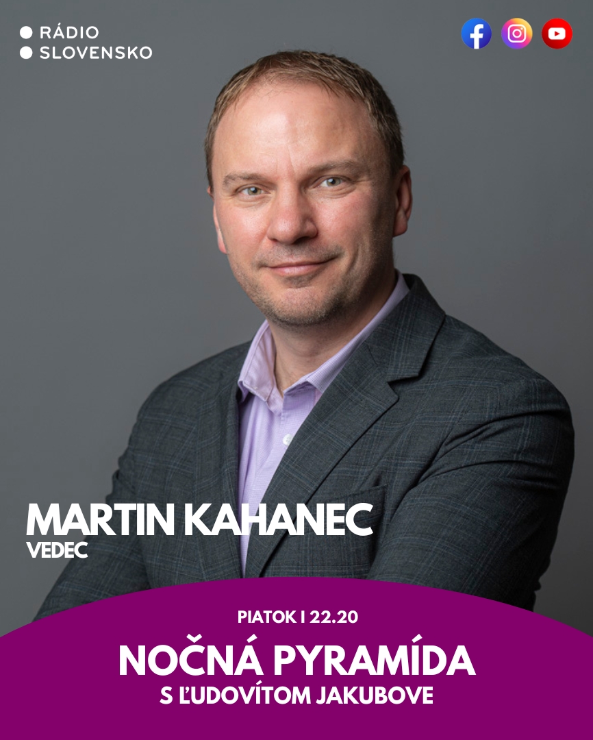 Martin Kahanec featured on Slovak Radio’s “Nočná pyramída